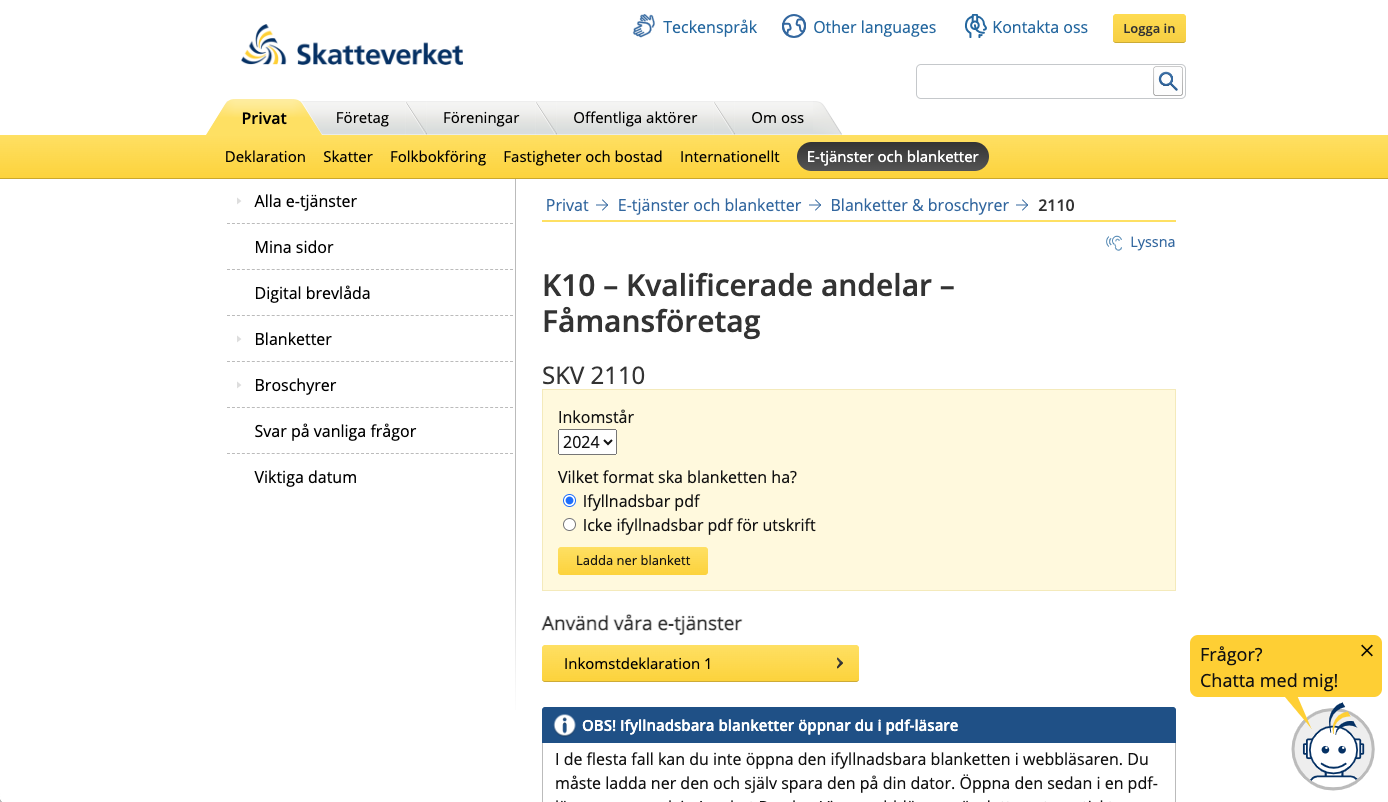5 vanliga misstag att undvika i K10-blanketten – så deklarerar du rätt